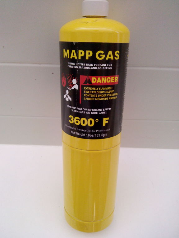 Газ в баллоне МАПП (0,4536кг) 7/16"