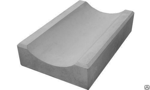 Водосток тротуарный бетонный 350х160х70 серый
