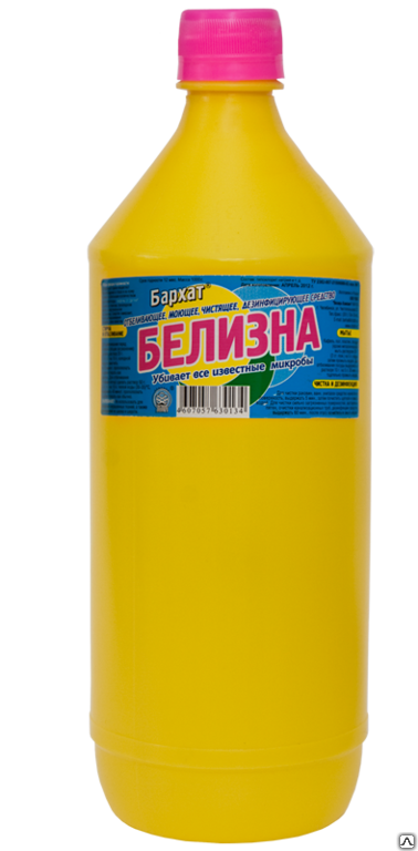 Бархат-белизна 1л. с запахом лимона