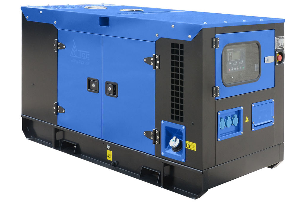 Дизель генератор 12 кВт 1 фазный шумозащитный кожух TTd 14TS-2 ST тсс
