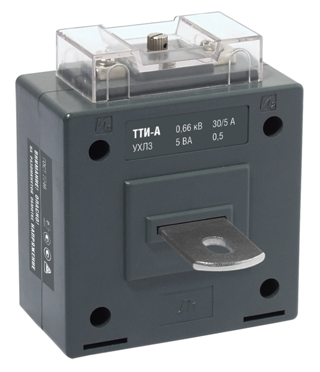 Трансформатор тока ТТИ-А 100/5А с шиной 5ВА класс точности 0.5S IEK