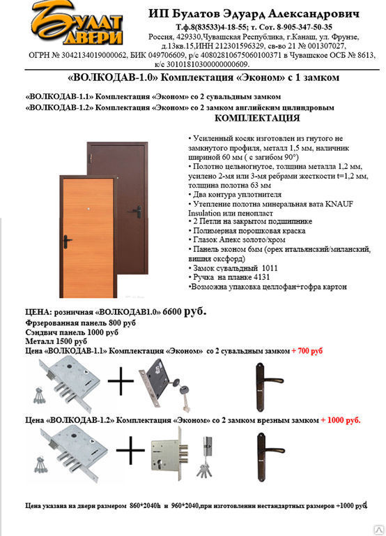 Дверь приквартирных и лифтовых холов Гост 311173-2016