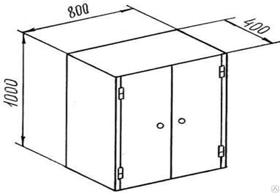 Шкаф для продуктов ШПР-2 8 секций