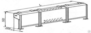 Кровать камерная кдк 1