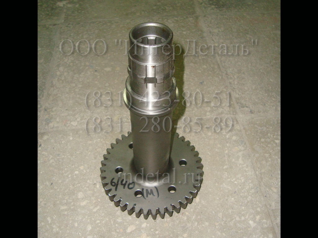 Вал-шестерня привода насоса (40 зубьев 6 шлицев) 29050012701, цена в Нижнем Новгороде от компании ИнтерДеталь