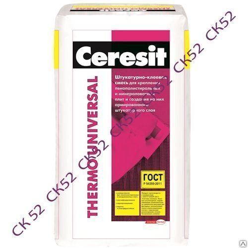 Ceresit ( Церезит) Клей для утеплителя Ceresit Thermo Universa