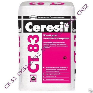 Ceresit ( Церезит) Клей для крепления пенопласта СТ 83 