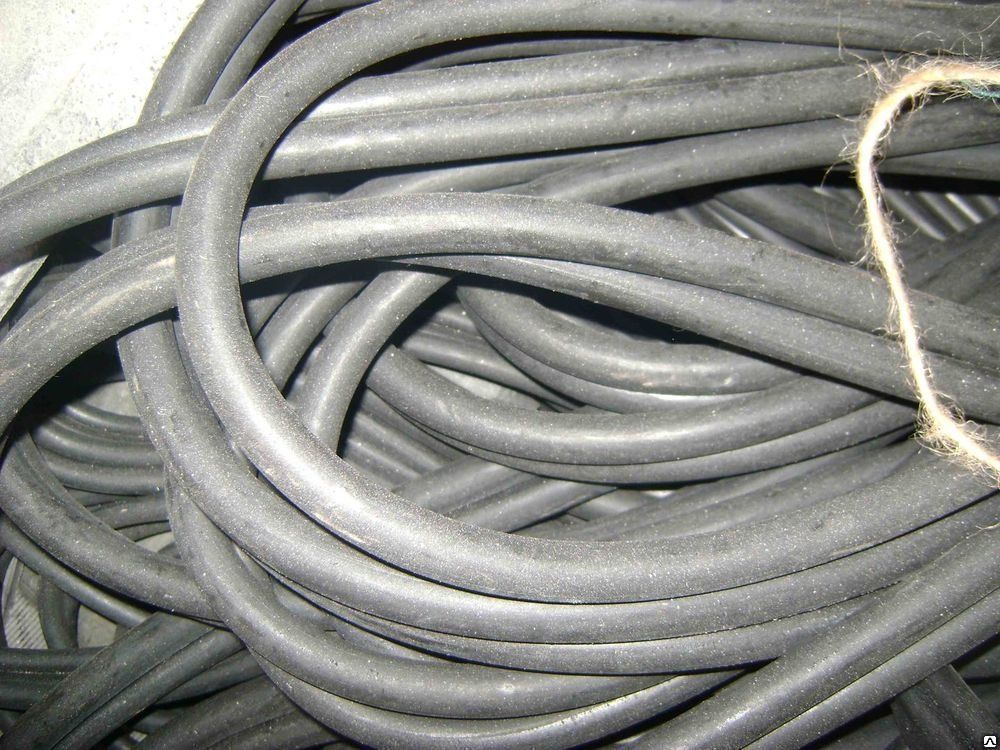 Шнур резиновый теплостойкий 1-2С 6,3 мм