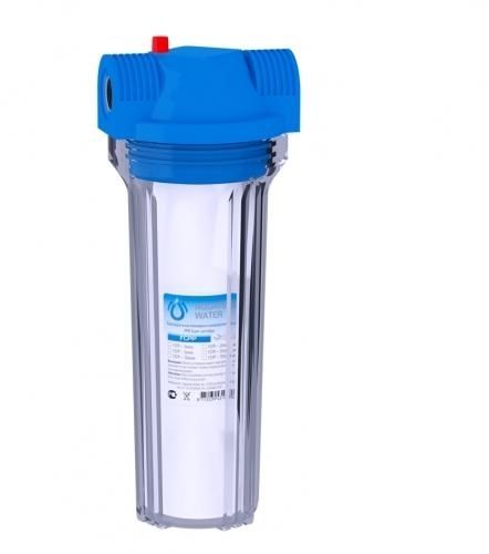 Магистральный фильтр АТ- FMC12 для холодной воды прозрачный корпус