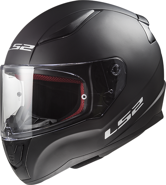 Шлем LS2 FF353 Rapid Solid Mono Gloss Black глянцевый черный