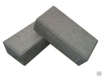 Плитка тротуарная Брусчатка 200х100х40 мм