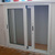 Хрущевский холодильник алюминиевый с раздвижными дверцами