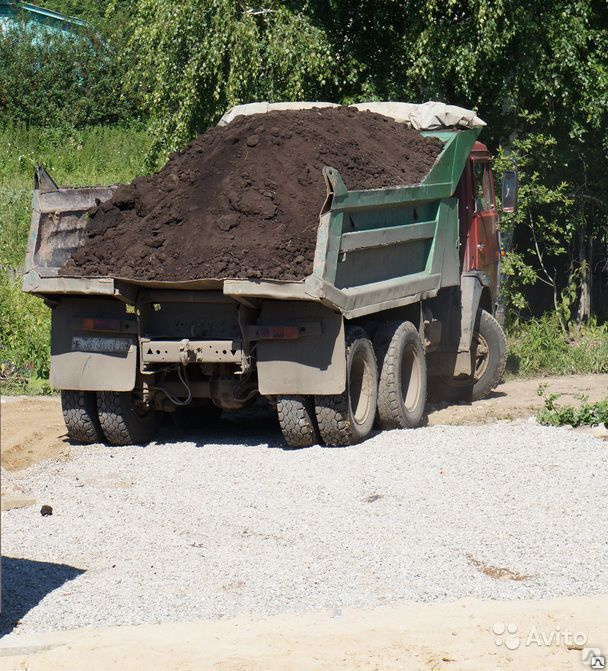 Камаз земли фото Доставим плодородный грунт Камазом, цена в Нижнем Новгороде от компании СпецСтро