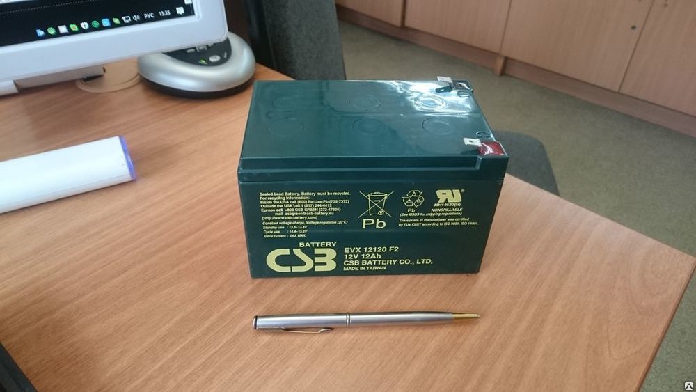 Аккумулятор CSB EVX 12120 (12V - 12Ah)