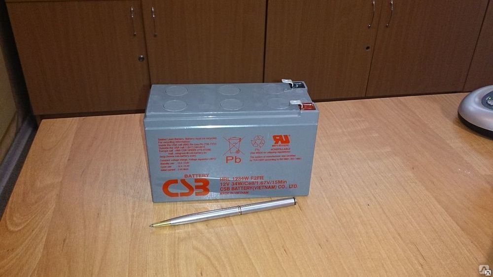 Аккумулятор csb hrl 1234w