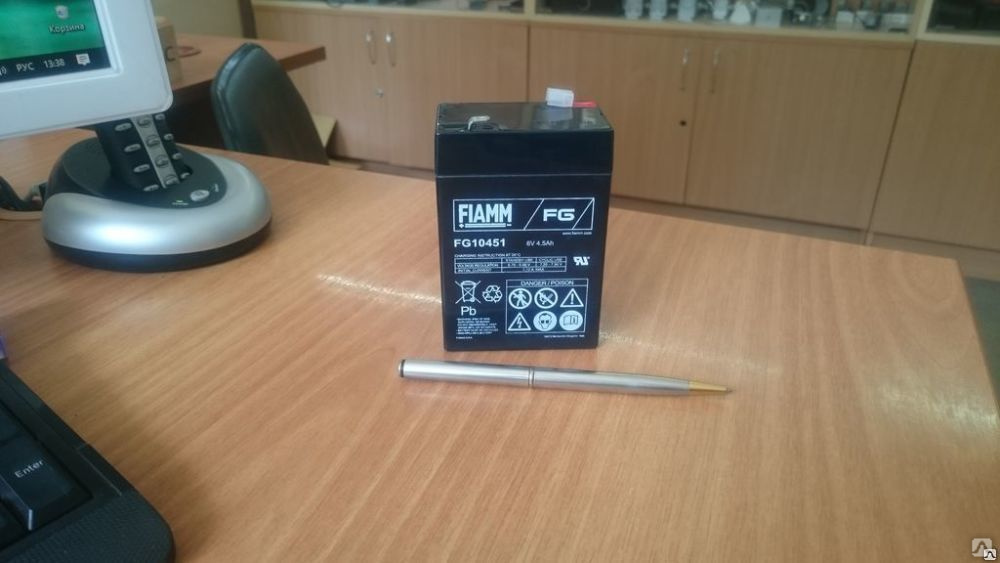 FIAMM FG 10451  6В 4,5 А/ч, цена в Красноярске от компании КОДАС
