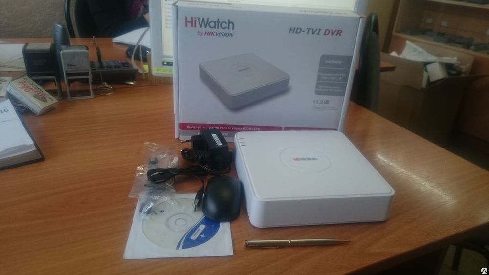 DS - H104Q HiWatch Видеорегистратор 4 - х четырех канальный, цена в ...