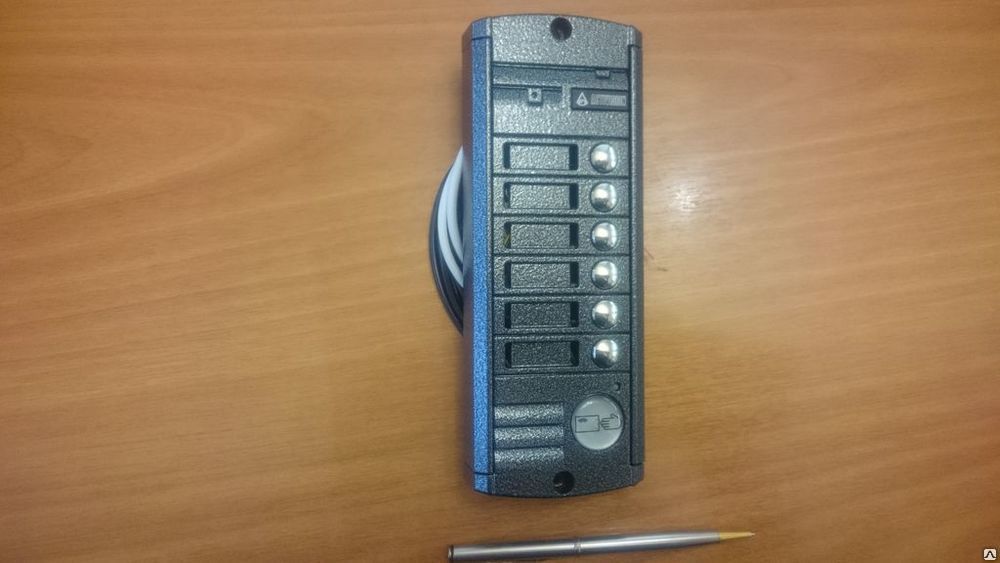 AVP-456 PROXY (PAL) Вызывная панель на 6 абонентов с цветной ...