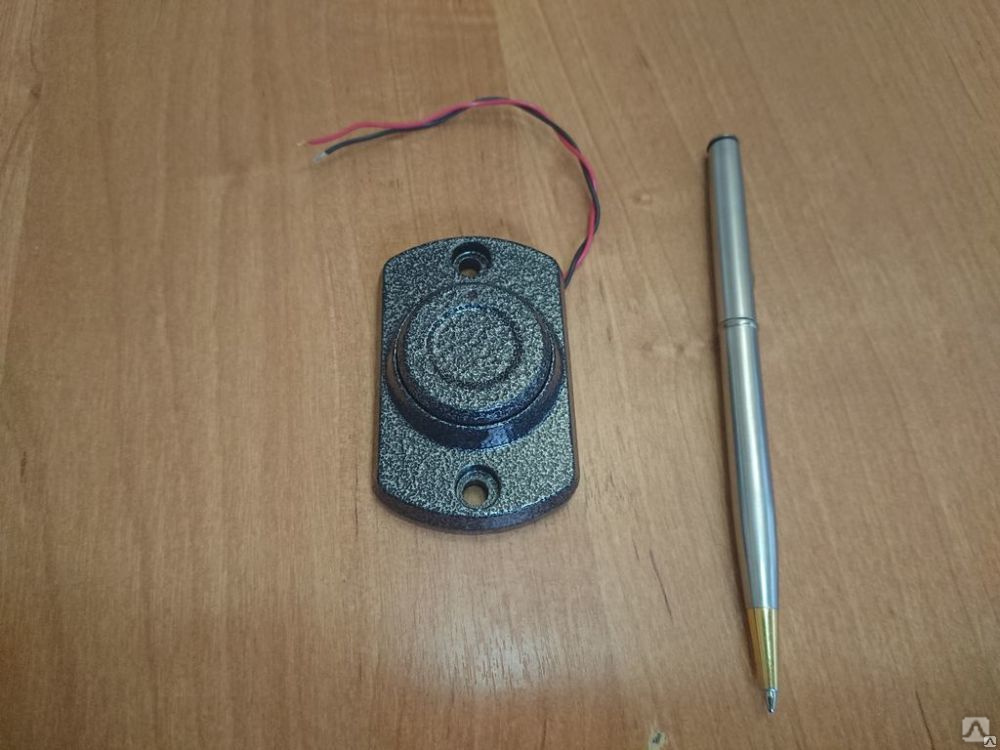 Пьезокнопка ВКН " Кнопка выход " нормально разомкнутая, цена в ...