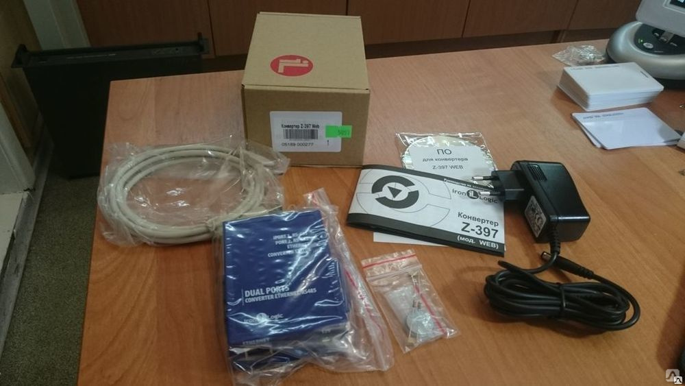 Z-397 Web Специализированный конвертер Ethernet/RS485 x2, цена в ...
