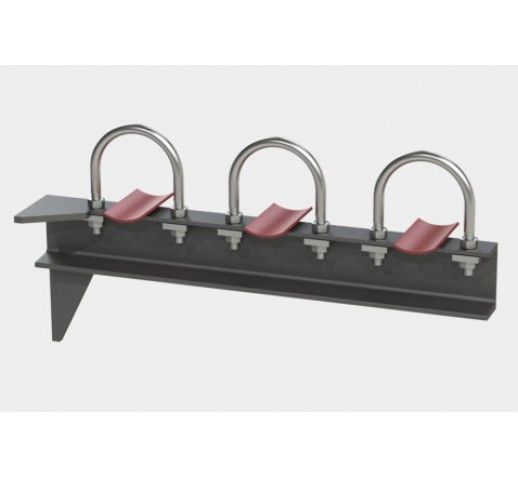 000-05. опора d80 а14б 540. 900-7 в. 000-02. опора для крепления трубопроводов а14б 540.