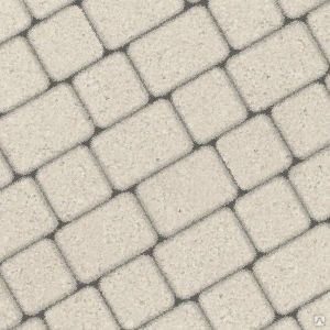 Классико Гранит (белый) плитка тротуарная Выбор 6 см #1