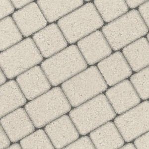 Классико Гранит (белый) плитка тротуарная Выбор 6 см
