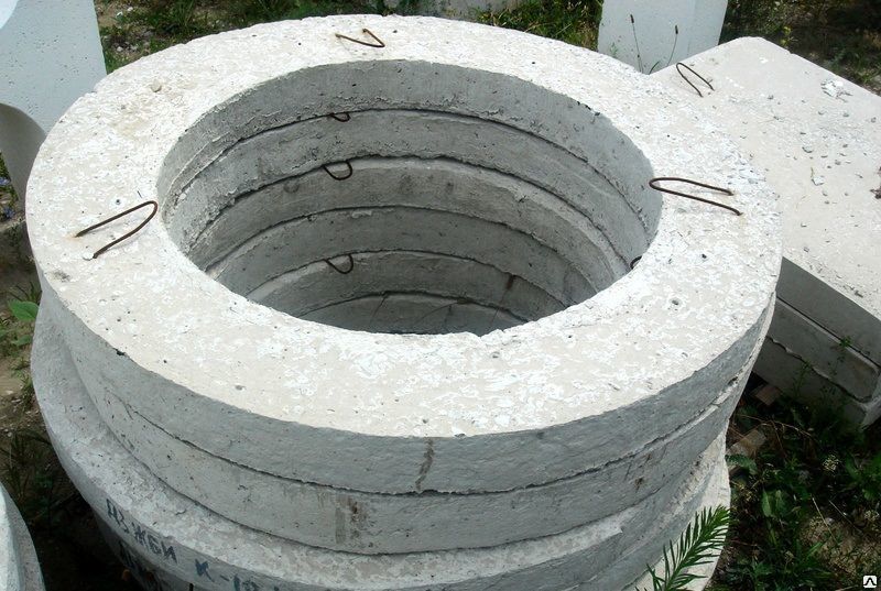 Кольцо бетонное смотрового колодца КО-6 (опорное)