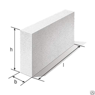 Блок стеновой Uniblock из ячеистого бетона 60.30.20 D500 
