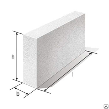 Блок стеновой Uniblock из ячеистого бетона 60.40.25 D500