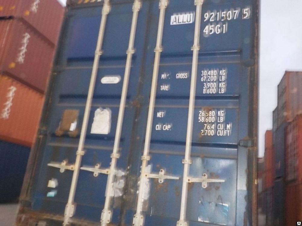 Морской контейнер 40 футов б у, 9215075
