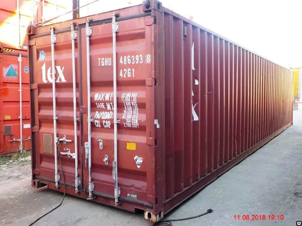 Морской контейнер 40 футов б/у, 4863938