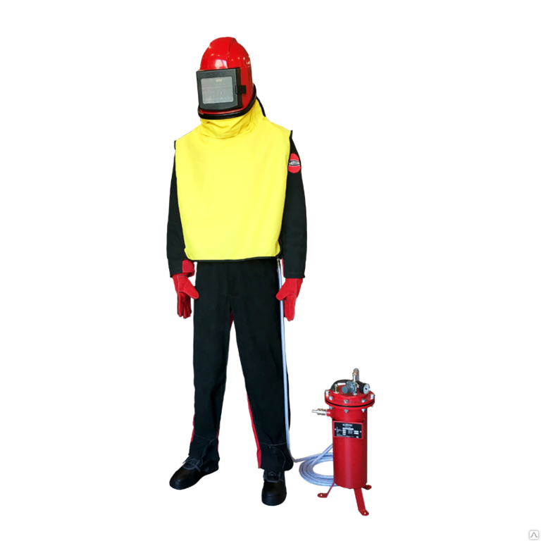 Комплект защиты опратора Vector (шлем, фильтр, комбинезон, перчатки, рукав)