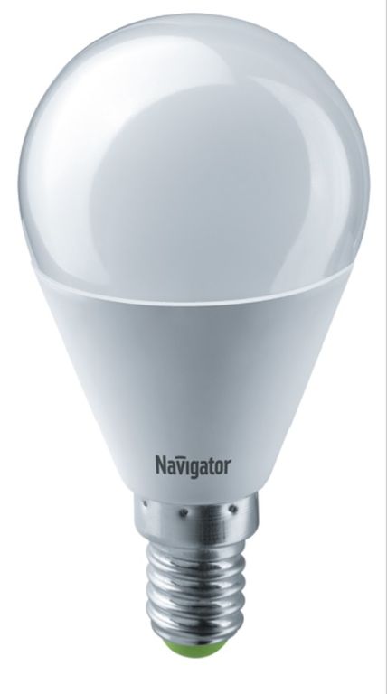 Лампа светодиодная LED 10вт Е14 дневной матовый шар Онлайт