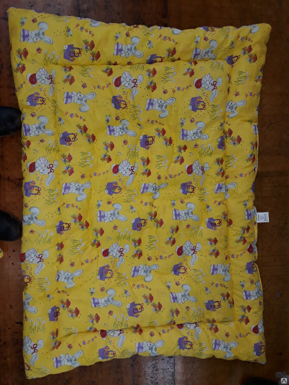 Одеяло детское 110х140 холофайбер(вес наполнителя 0,5 кг), чехол-полиэстер