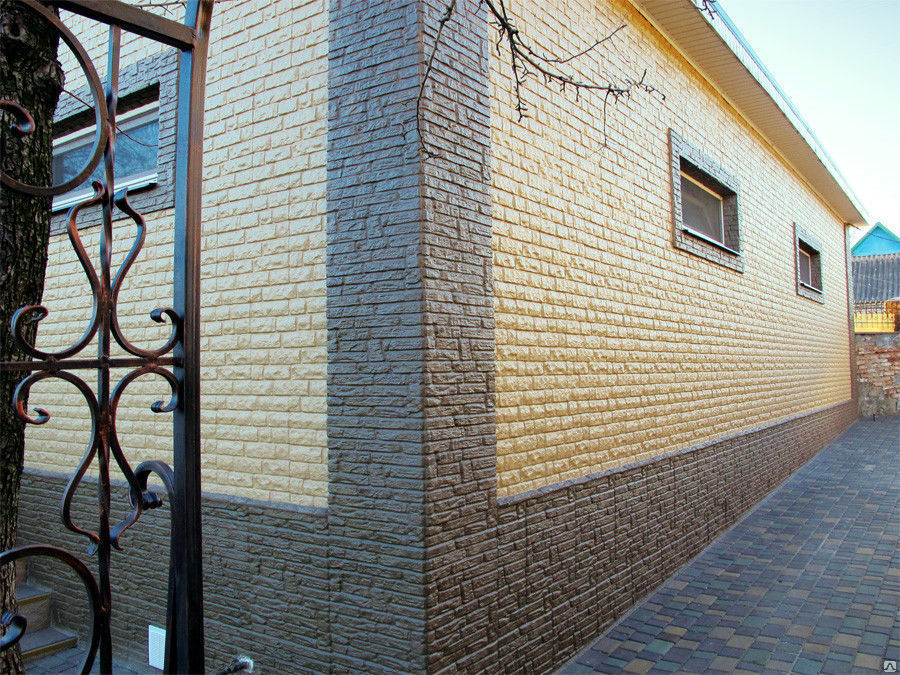 Теплоблоки фасадные с утеплением под окраску полипропиленовые 500х500х20 мм #3