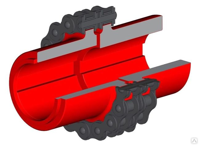 Цепная муфта чертеж