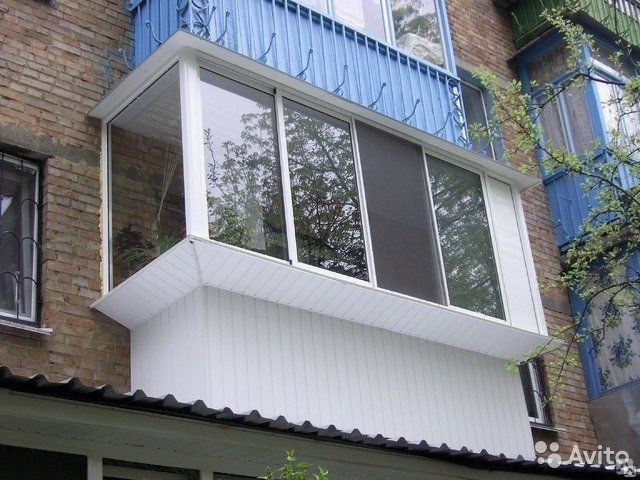 Балкон пластиковые окна фото