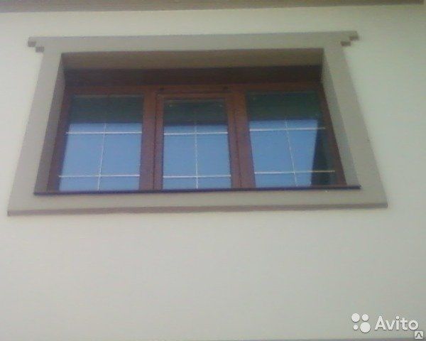 Коричневые окна Rehau двухкамерные