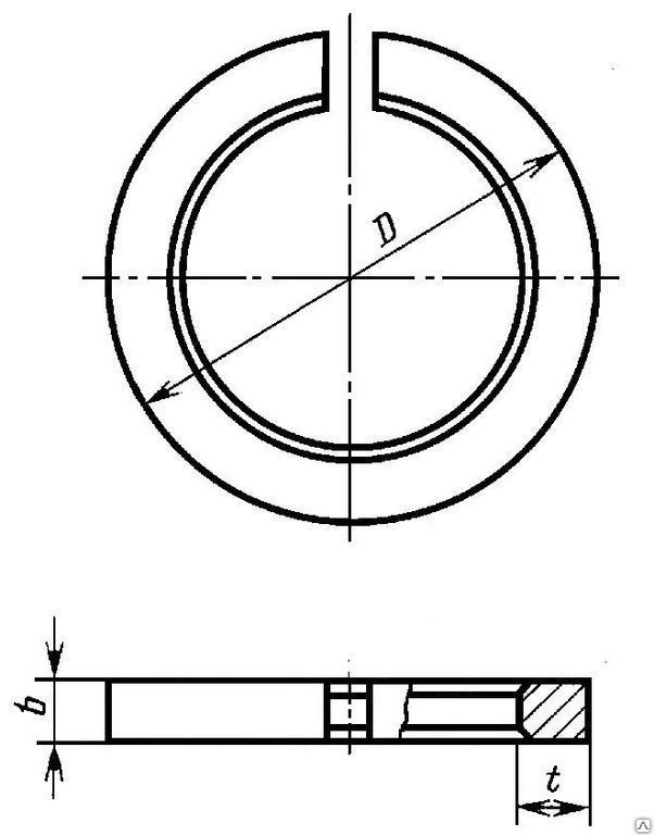 Поршневые кольца для поршневого компрессора комплект Ø 65 #3