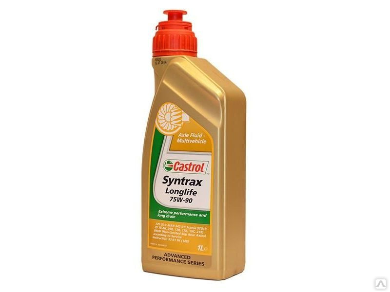 Редукторное масло CASTROL Syntrax Long Life 75w-90 GL-5 (SAF-XO) 1л ...