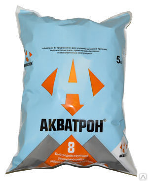 Гидропломба АКВАТРОН-8 (мешок 20 кг)