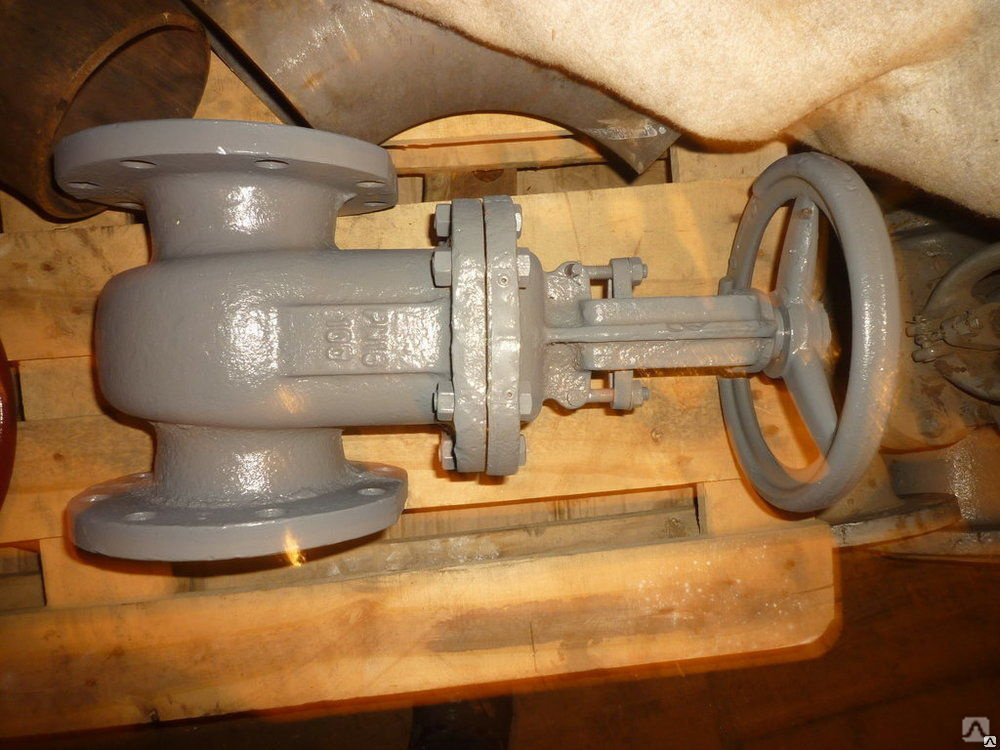 Задвижка стальная фланцевая 30с41нж (ЗКЛ2-16) Ду100 Ру16 Россия, цена в ...