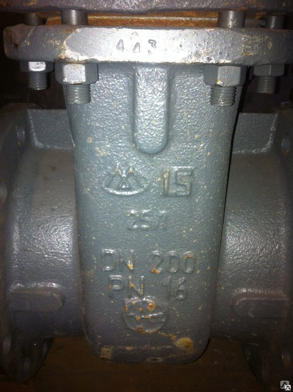 Задвижка стальная фланцевая 30с41нж (ЗКЛ2-16) Ду200 Ру16 Россия, цена в ...