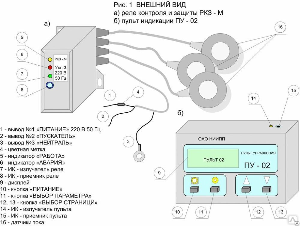 Ркз 250 схема подключения