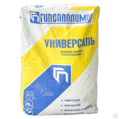 Шпаклёвка универсальная 25 кг