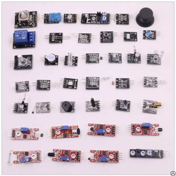 Набор датчиков и устройств 37 в 1 для Arduino 3