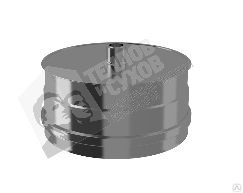 Заглушка ревизии Моно AISI 316 0,5 мм 180, цена в Перми от компании Provent