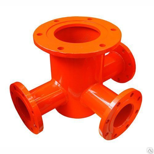 Подставка пожарная с тройником фланцевым ППТФ 100х100, цена в ...