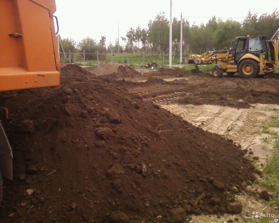 Плодородная почва для отсыпки огорода, с доставкой